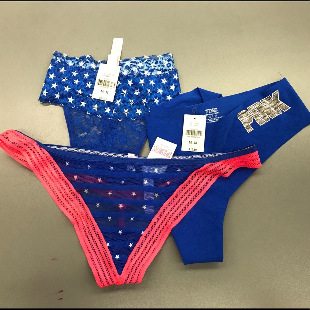 SOLD Set of 3 PINK Underwear